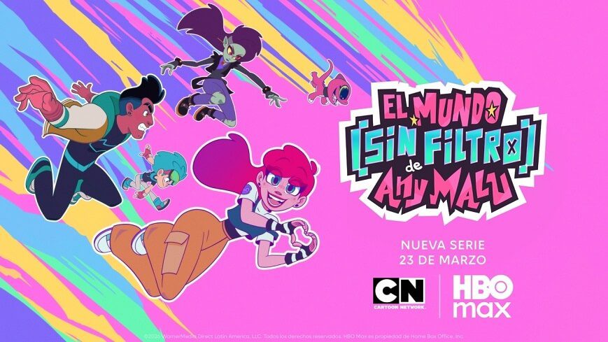 HBO Max y Cartoon Network anuncian el estreno de la nueva animación El Mundo [sin filtro] De Any Malu