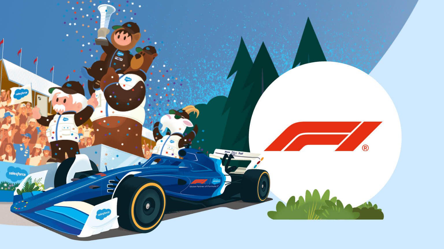 Fórmula 1 y Salesforce profundizan su alianza, expandiendo Agentforce para fortalecer la conexión con los fans en todo el mundo