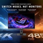 Asus revoluciona el hardware con sus monitores ROG y TUF de tecnología Dual Mode
