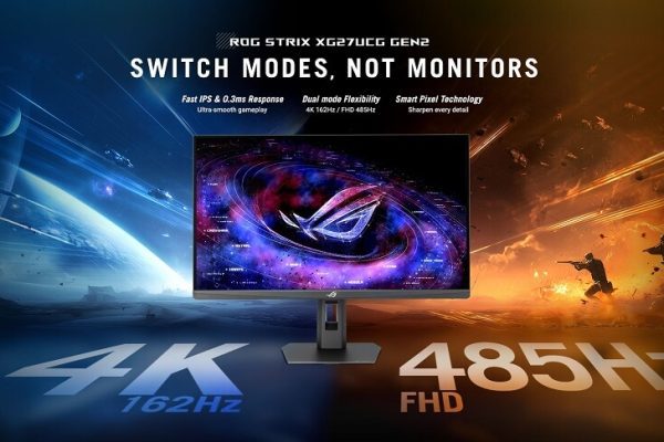 Asus revoluciona el hardware con sus monitores ROG y TUF de tecnología Dual Mode
