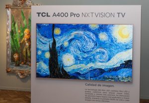 El televisor TCL A400Pro NXTVision integra tecnología QD-Mini LED y estética mate