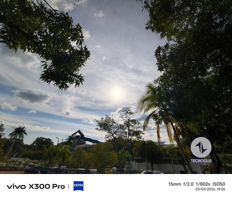 Fotografía tomada con el vivo X300 Pro