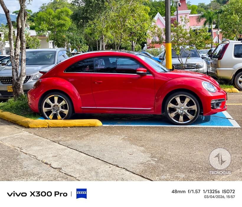 Fotografía tomada con el vivo X300 Pro