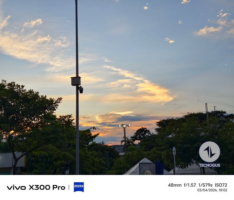 Fotografía tomada con el vivo X300 Pro