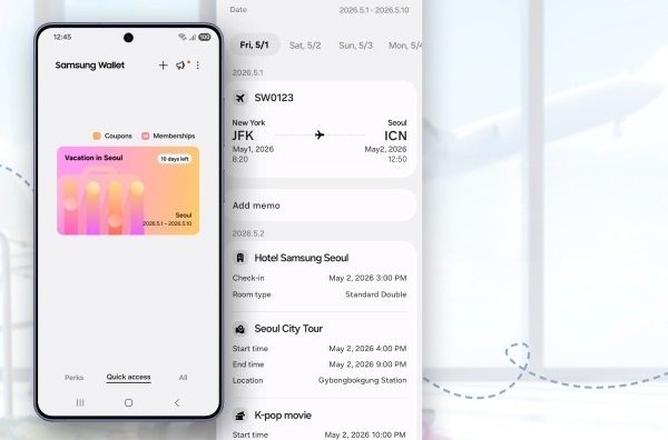 Nueva función Trips en Samsung Wallet: la evolución en la gestión digital de viajes