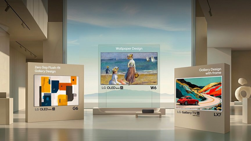 La nueva línea de televisores LG Art TV transforma el diseño de interiores