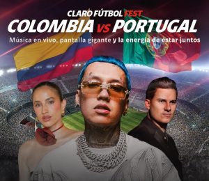 Blessd, Pipe Bueno y Aria Vega, el cartel que integra música, fútbol y celebración en el Claro Fútbol Fest