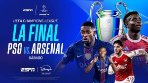 PSG vs Arsenal: cómo ver la gran final de la Champions League