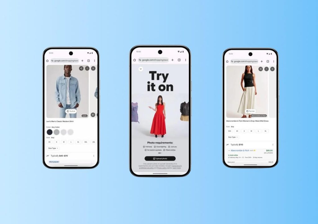 La inteligencia artificial de Google transforma las compras con su probador virtual Try On en Colombia