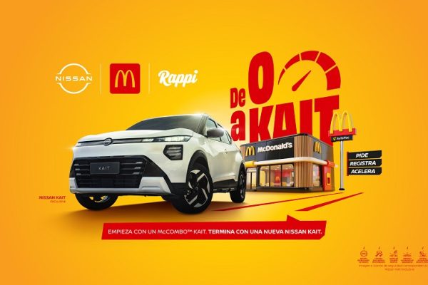 Gana un Nissan Kait 2027 con McDonald’s y Rappi