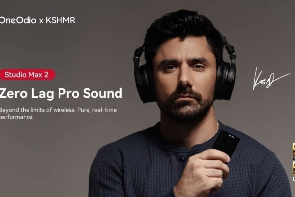 Los auriculares profesionales OneOdio Studio Max 2 redefinen el audio inalámbrico junto a KSHMR