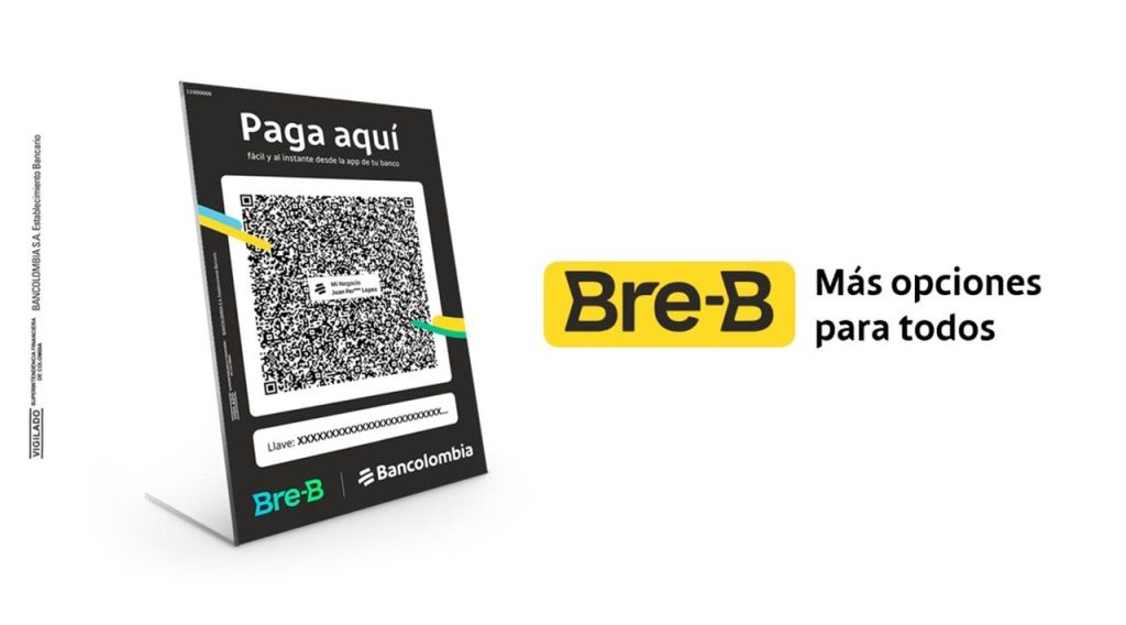 Bancolombia evoluciona sus códigos QR para ampliar las opciones de pago a través de Bre-B