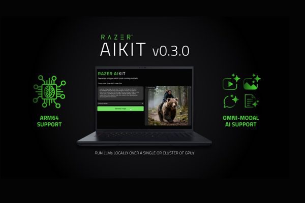 Razer AIKit evoluciona hacia IA multimodal y obtiene soporte para arquitecturas Arm64