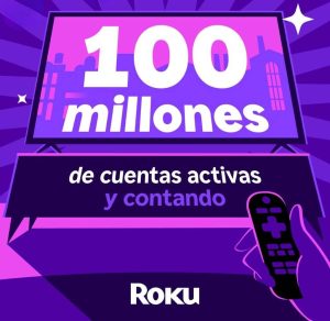 Roku consolida su liderazgo al superar los 100 millones de hogares activos en su plataforma
