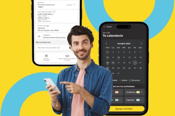 Tu calendario: la funcionalidad de Bancolombia para planear compromisos y cuidar el bienestar financiero