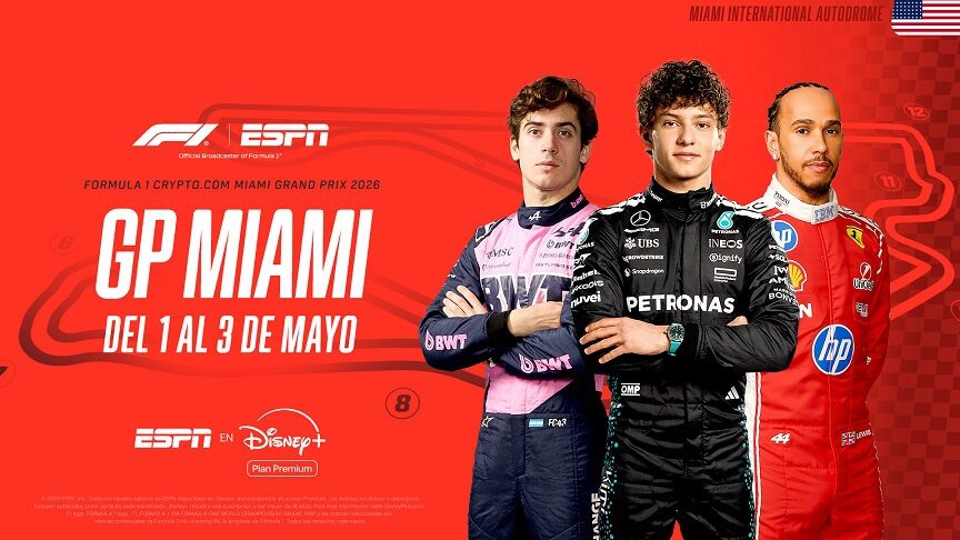 ESPN despliega su infraestructura de transmisión para el Gran Premio de Fórmula 1 en Miami