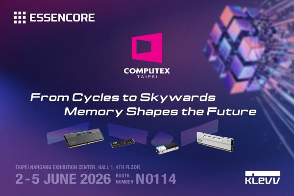 Essencore y KLEVV definirán el futuro del hardware para inteligencia artificial en Computex 2026