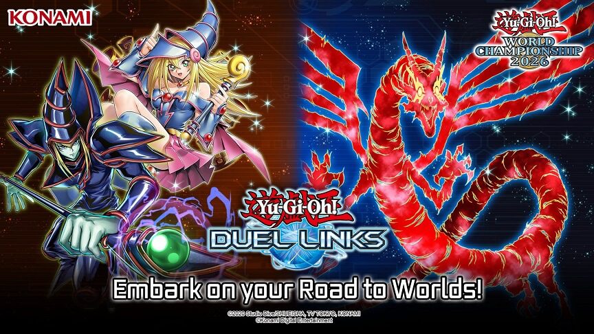 Arranca la campaña Road to Worlds en Yu-Gi-Oh! DUEL LINKS rumbo a Tokio 2026