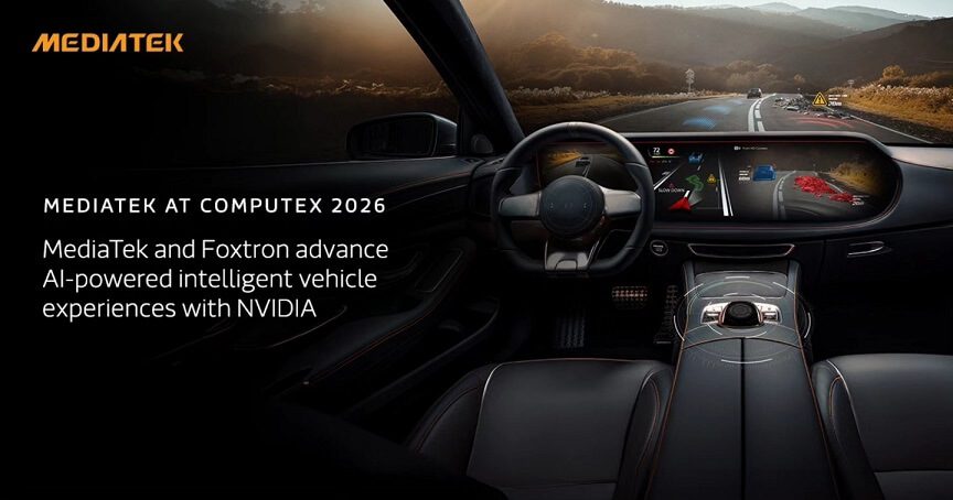 MediaTek y Foxtron se alían con NVIDIA para impulsar la inteligencia artificial en vehículos de gama alta