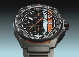 El nuevo cronógrafo mecánico TAG Heuer Formula 1 x Gulf fusiona la alta relojería suiza con el legado automovilístico de Le Mans