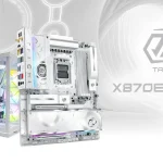 ASRock presentó su nuevo motherboard X870E Taichi White