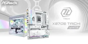 ASRock presentó su nuevo motherboard X870E Taichi White