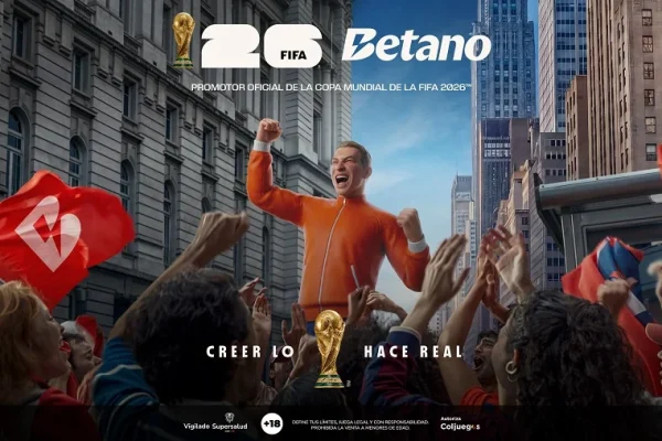 Betano convierte un personaje de videojuego en protagonista del mundo real para celebrar la emoción de la Copa Mundial de la FIFA 2026™