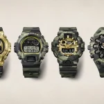 Casio presenta la serie G-SHOCK Camo and Gold uniendo el estilo militar urbano con acabados de alta relojería