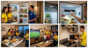 Cinco recomendaciones para preparar su hogar y disfrutar cada partido