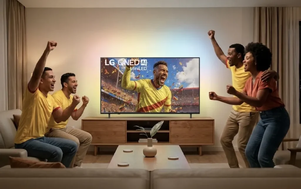 Cómo ajustar su televisor LG para disfrutar los partidos de fútbol