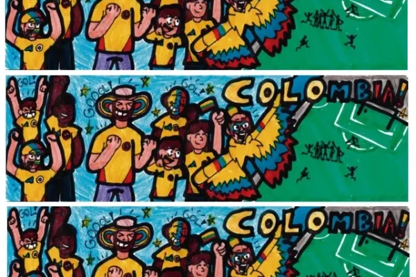 Un niño colombiano llevará su creatividad a la Copa Mundial de la FIFA 2026™