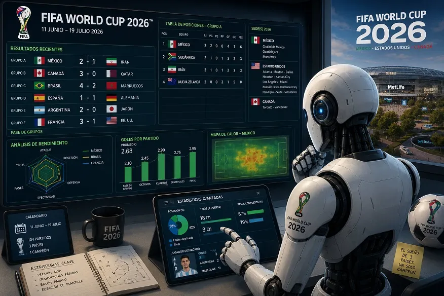 Esta Copa Mundial será diferente: la Inteligencia Artificial cambió el partido