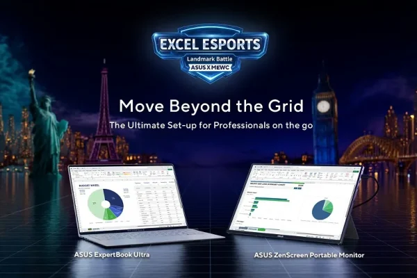 ASUS y MEWC transforman monumentos globales en escenarios de competencia para el mundial de Excel Esports