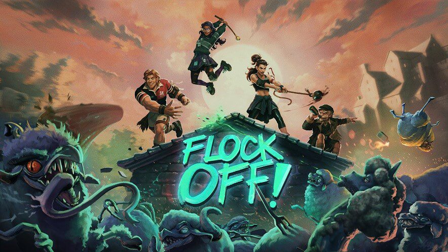 Flock Off! prepara su llegada a Steam Next Fest con una demo llena de acción zombi