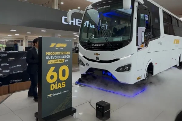 Chevrolet, CentroDiesel y Busscar impulsan una nueva alternativa para renovar buses con tiempos de entrega más ágiles 