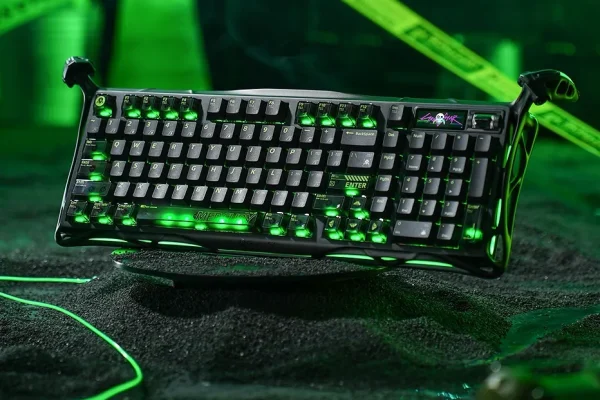 GravaStar presenta el nuevo teclado mecánico Mercury K98 Pro con estética ciberpunk y tasa de sondeo de 8000 Hz