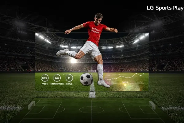 LG Sports Playbook integra datos deportivos en tiempo real en televisores inteligentes