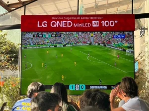 El plan de LG para transformar el entretenimiento en casa en época de fútbol