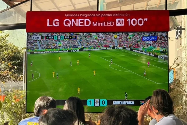 El plan de LG para transformar el entretenimiento en casa en época de fútbol