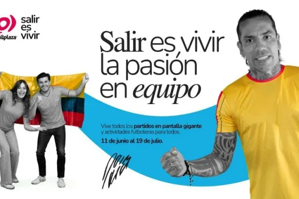 Mallplaza presenta su programación especial para vivir y disfrutar la gran fiesta del fútbol