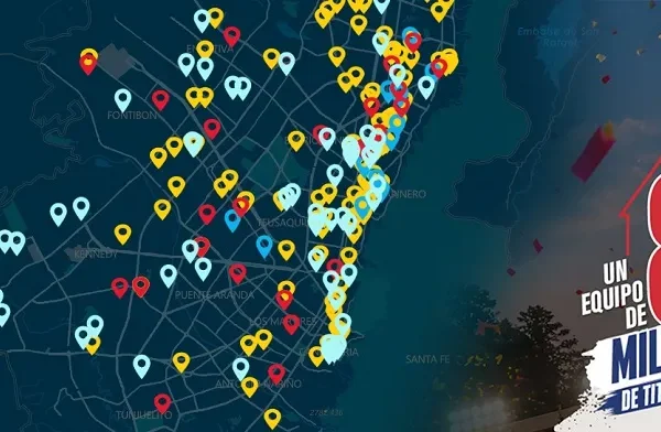 ¿No sabes dónde ver los partidos de la selección? un mapa te ayuda a encontrar el lugar ideal