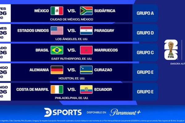 Mundial 2026 en Colombia: cómo ver los partidos por Paramount+