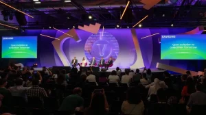 Samsung destaca su ecosistema abierto para acelerar la atención conectada para el bienestar diario en VivaTech 2026.