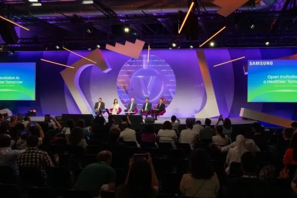 Samsung destaca su ecosistema abierto para acelerar la atención conectada para el bienestar diario en VivaTech 2026.