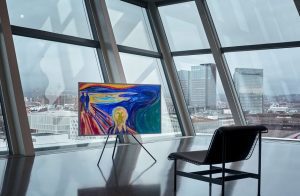 Samsung y el Museo MUNCH presentan obras en la tienda de arte de Samsung