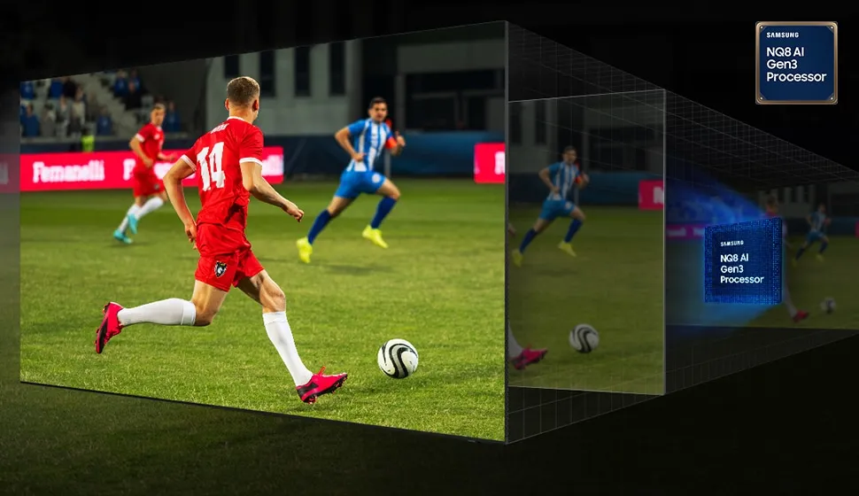 Samsung implementa inteligencia artificial invisible para transformar la experiencia visual en sus pantallas