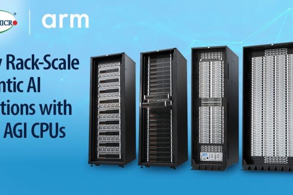 Supermicro presenta su nueva infraestructura a escala de rack con procesadores Arm AGI para inteligencia artificial agéntica