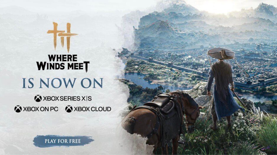 Where Winds Meet debuta en Xbox Game Pass con una masiva expansión