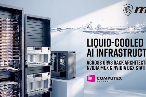 MSI despliega su nueva infraestructura de servidores e innovación en refrigeración líquida para inteligencia artificial en Computex 2026