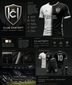 Cómo diseñar una camiseta de fútbol personalizada usando ChatGPT